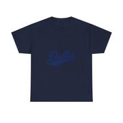 Dallas Texas Varsity Script Classic Sports Jersey T-Shirt - Unisex Apparel