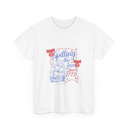 Coquette Spilling The Tea Since 1773 4th Of July Unisex T-Shirt