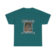 Funny Cat Meme T-Shirt Tummy Ache Survivor Gift for Unisex