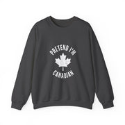 Funny Canadian Halloween Costume Sweatshirt for Men & Women