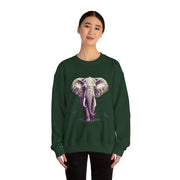 Majestic Elephant Safari Wildlife Artwork Sweatshirt Gift for Animal Lovers
