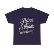 4th Of July Stars Stripes Equal Rights T-Shirt Gift for Her
