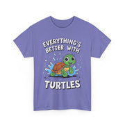Cute Turtle Lover T-Shirt – Adorable Animal Graphic Tee for Boys, Girls & Turtle-Loving Adults