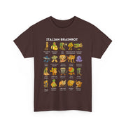 Hand Drawn Italian Brainrot Meme Character T-Shirt Funny Unisex Gift
