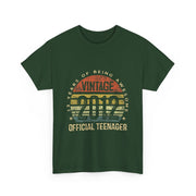 Vintage 2012 Official Teenager 13th Birthday T-Shirt - Unisex Gift