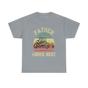 Funny Father's Day T-Shirt Dad Mows Best Lawn Mowing Gift for Him