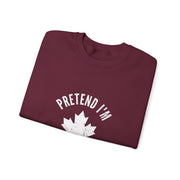Funny Canadian Halloween Costume Sweatshirt for Men & Women