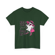 Boo-jee for Boobies Funny Ghost Breast Cancer Awareness T-Shirt - Unisex Apparel