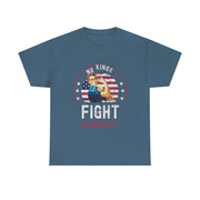 Vintage Fight Oligarchy America Flag T-Shirt for Women Gift for Her