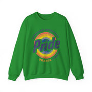 Pride Removes Stubborn Orange Stains Sweatshirt – Funny Retro LGBTQ+ Statement for Pride Month & Protest Style