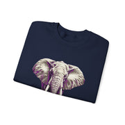 Majestic Elephant Safari Wildlife Artwork Sweatshirt Gift for Animal Lovers