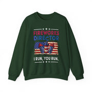 Funny 4th of July Fireworks Director Sweatshirt Gift for Him