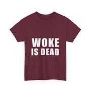 Woke is Dead Funny Meme T-Shirt - Sarcastic Unisex Apparel