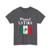 Proud Latina Mexican Flag T-Shirt - Hispanic Heritage Month Gift