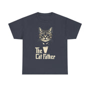 Funny CatFather Cat Dad T-Shirt Gift for Him