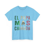 El Papá Más Chingón T-Shirt – Funny Spanish Graphic Tee for Mexican Dads on Father’s Day