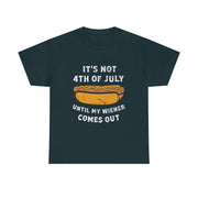 Funny 4th of July Wiener Dog T-Shirt Unisex Apparel
