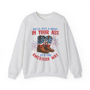 Patriotic Boot Design Sweatshirt - Unisex Apparel
