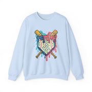 Cool Baseball Boys Ice Cream Drip Sweatshirt - Unisex Apparel
