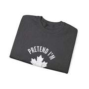 Funny Canadian Halloween Costume Sweatshirt for Men & Women