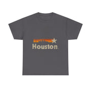 Vintage Houston Texas Strong Stripes City T-Shirt Unisex T-Shirt