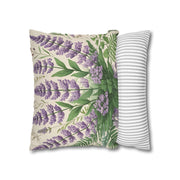 Enchanted Lavender Floral Pillowcase for a Serene Home