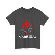 Samurai Japanese Demon Mask Cyber Runners Punk T-Shirt - Unisex Apparel