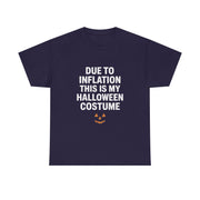 Funny Inflation Halloween Costume T-Shirt for Him