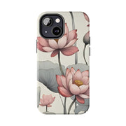 Vintage Lotus Blossom Phone Case Gift for Her - Trending Floral Design