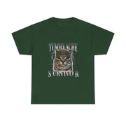 Funny Cat Meme T-Shirt Tummy Ache Survivor Gift for Unisex