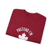 Funny Canadian Halloween Costume Sweatshirt for Men & Women