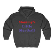 Mommy's Little Meatball Italian Funny Zip Hoodie Gift for Her