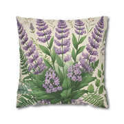 Enchanted Lavender Floral Pillowcase for a Serene Home