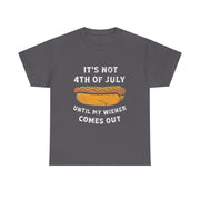 Funny 4th of July Wiener Dog T-Shirt Unisex Apparel