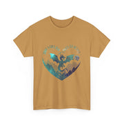 Just a Girl Who Loves Dragons T-Shirt – Cute Heart Graphic Tee for Fantasy Fans and Dragon Lovers