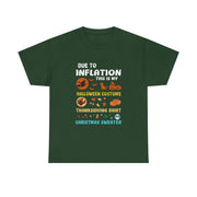 Funny Inflation Holiday T-Shirt - Unisex Apparel