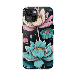 Beautiful Flower Phone Case - Delicate Lotus Artwork - Trending 2025 Design