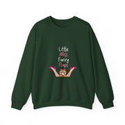Inappropriate Little Ms Furry Cat Adult Humor Women's Sweatshirt