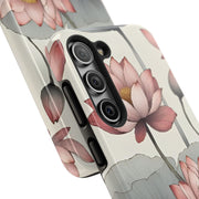 Vintage Lotus Blossom Phone Case Gift for Her - Trending Floral Design
