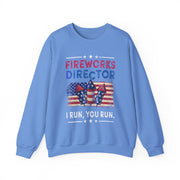 Funny 4th of July Fireworks Director Sweatshirt Gift for Him