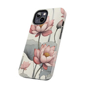 Vintage Lotus Blossom Phone Case Gift for Her - Trending Floral Design