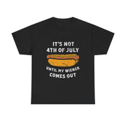 Funny 4th of July Wiener Dog T-Shirt Unisex Apparel