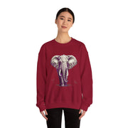 Majestic Elephant Safari Wildlife Artwork Sweatshirt Gift for Animal Lovers