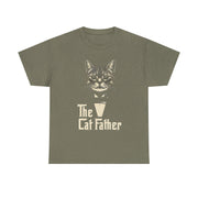 Funny CatFather Cat Dad T-Shirt Gift for Him