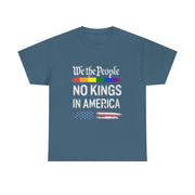 No Kings in America T-Shirt – Bold Patriotic Statement Tee for Politically Active Men