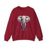 Majestic Elephant Safari Wildlife Artwork Sweatshirt Gift for Animal Lovers