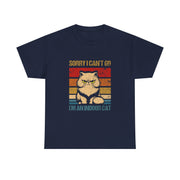 Sorry I Can't Go I'm An Indoor Cat Unisex T-Shirt