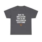 Funny Inflation Halloween Costume T-Shirt for Him