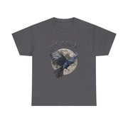 Funny Black Crow Gothic T-Shirt for Men