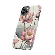 Vintage Lotus Blossom Phone Case Gift for Her - Trending Floral Design